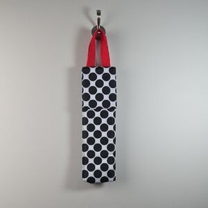 Thirty-One Black and White Polka Dot Hanging Organizer